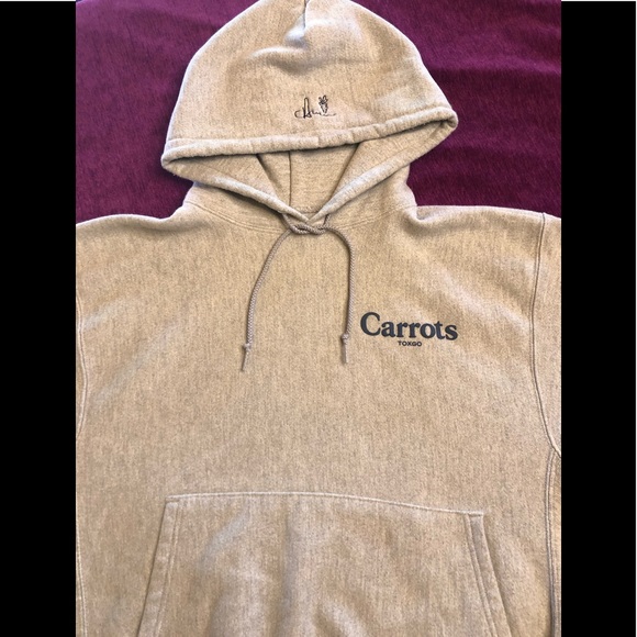 carrots hoodie champion
